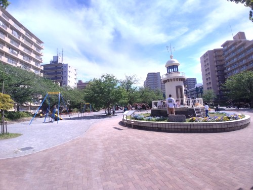 東京品川区 東品川公園 ～遊びも運動も楽しめる東品川の公園～