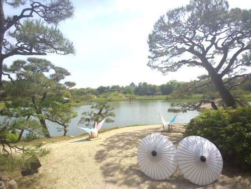 岡山市 岡山後楽園 ～芝生と水辺、岡山城を望む景色に心ほどける、日本三名園のひとつ～