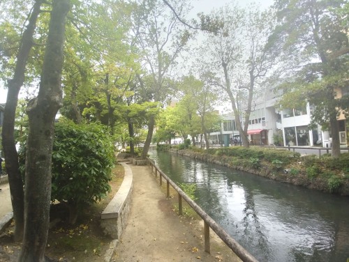 岡山市 西川緑道公園 ～岡山市の真ん中で、水音と木漏れ日に癒やされる、街なかの緑の散歩道～